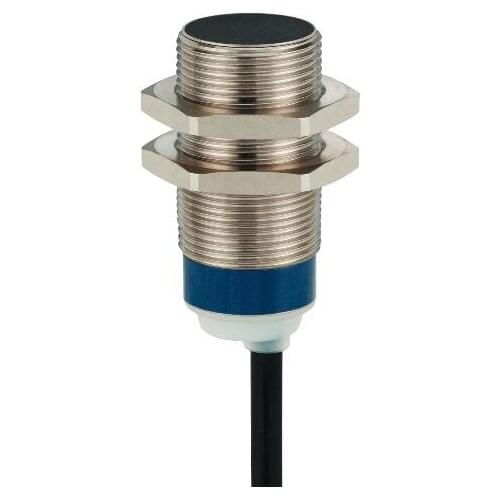 XS118B3PAL5 Inductive sensor XS1 M18 - L40mm - brass - Sn8mm - 12..24VDC - cable 5m