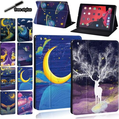 Tablet Case for Apple Ipad 8/IPad 2/3/4/IPad Pro 11/Pro 9.7/iPad Mini 1/2/3/4/5 /iPad Air 4/1/2/3 Anti-Fall Cover Case + Stylus
