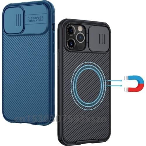 Top Sale For iPhone 12 / Pro Max / Mini Nillkin Slide Cover Protect Camera Magnetic Case Privacy Back Cover