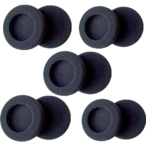 5 Pairs 2 Inch Foam Pad EarPad Ear Cover for Sony Philips Sennheiser PMX60, PMX100, PX100, PX20, HD15, HD36, Headphone
