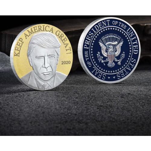 USA President Donald Trump 2020 KEEP AMERICA GREAT Eagle Coin Commemorative
