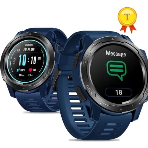 5 ATM Waterproof Smart Watch Men Real-time Heart Rate Monitor All-day Tracking Sports Smartwatch Mobile alerts for ios android