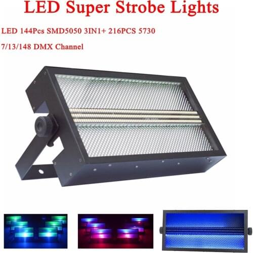 RGB 3IN1 Strobe Light LED Disco Strobe Lights 180W DJ Flashing Stage Light For KTV Party Lighting Christmas Decoration For Home