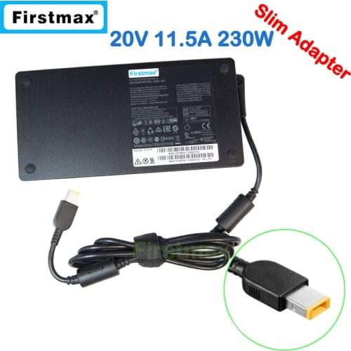 Slim 20V 11.5A 230W laptop ac power adapter charger for Lenovo Y900-17ISK Y910-27ISH ADL230NDC3A ADL230NLC3A PA-1231-12LA