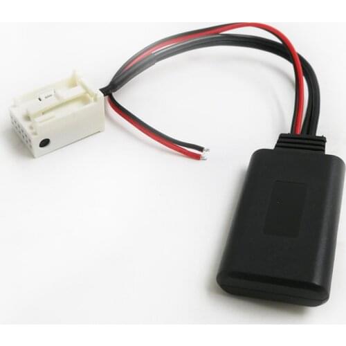 12Pin Car Bluetooth Adapter Aux Cable For Peugeot 207 307 407 Citroen C2 C3 VDO/ RD4 CD Radio