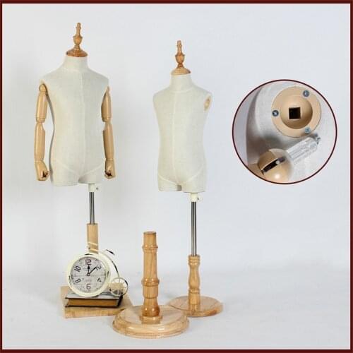 Kid Dummy Mannequin Childrens Body Model Childrens Clothing Rack Window Display Model Childrens Half Body Cloth Display Model