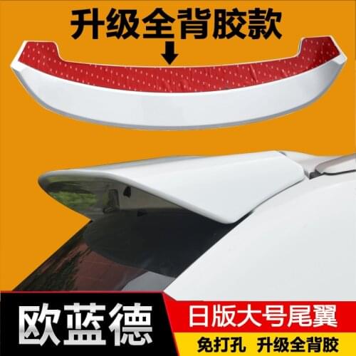 For Mitsubishi Outlander 2013-2018 High-quality ABS paint car fixed tail, high quality stable car rear spoilerCar-styling