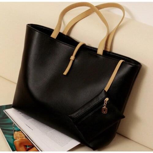 HISUELY Women's Leather Bags With Short Handles