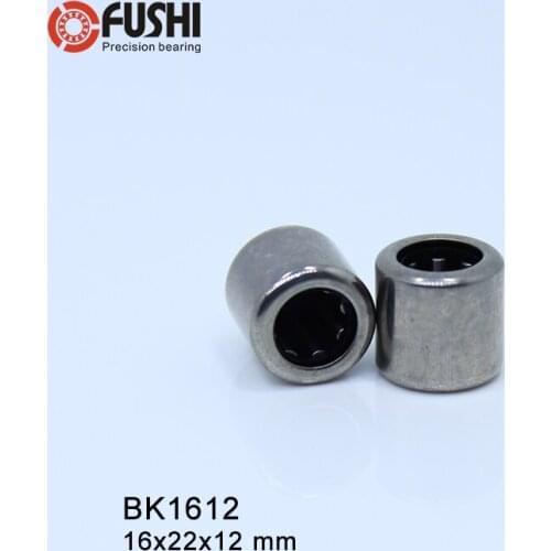 BK1612 Needle Bearings 16*22*12 mm ( 5 Pcs ) Drawn Cup Needle Roller Bearing BK162212 Caged Closed ONE End 35941/16