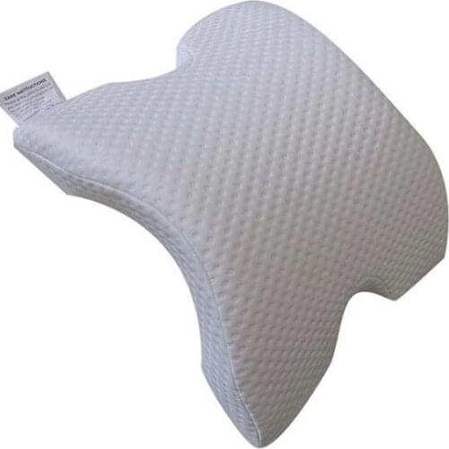 Curved Slow Rebound Memory Foam Pillow Anti Pressure Hand Numb & Neck Protection Dead Arms Couple Pillow Office Napping