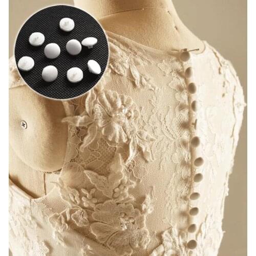 10 Pieces Round Buttons Sewing Wedding Dress Decorative Button Scrapbooking Garment DIY Apparel Accessories 12.5mm