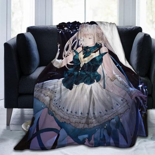 Soft and warm coral Plush Blanket Sofa bed sheet knee cover adult nap Blanket Baby Girl Gift