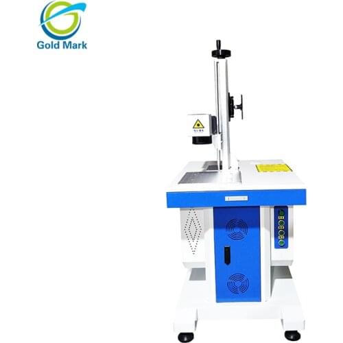 20W 30W desktop fiber laser metal engraving machine (mopa color fiber laser marking machine optional)