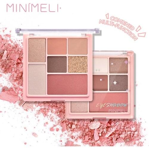Eyeshadow Palette Makeup, Matte Shimmer 7 Colors, Highly Pig