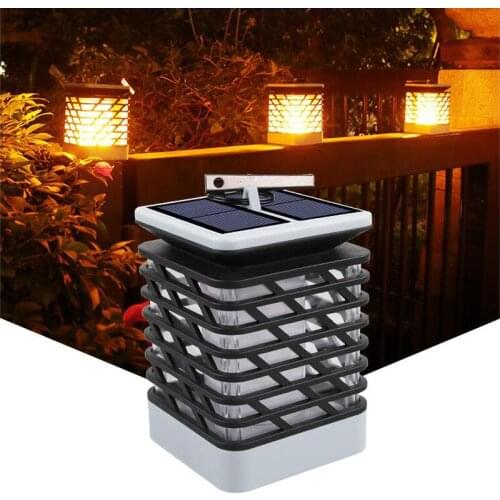 Solar energy flame torch lamp torch flame lamp led waterproof courtyard lawn lamp
