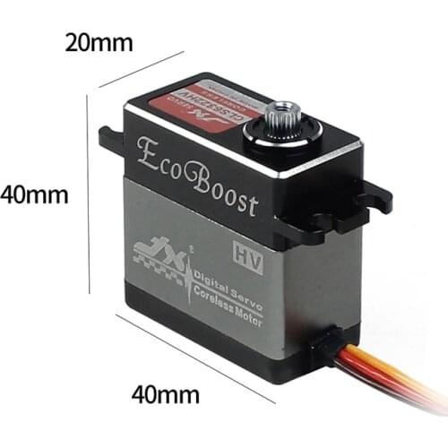 JX Servo CLS6322HV 21KG Large Torque 180 Degree High Voltage CNC Alum Shell Metal Gear Coreless Digital Servo For RC Helicopter