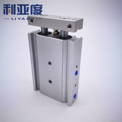 SMC type CXSM15-60 CXSM15-70 CXSM15-75 CXSM15-100 double cylinder / double shaft cylinder / double rod cylinder