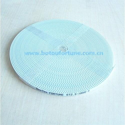 T2.5 open ended timing belt teeth belt 3d printer belt with 10mm width 100m length for cnc machine