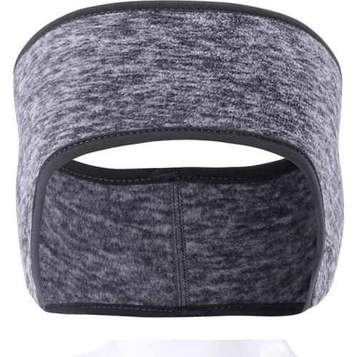 Warm Hairband Thermal Fleece Headband Balaclava Ski Earmuffs Protective Cap Men Hunting Camping Headwear Sport Running Caps