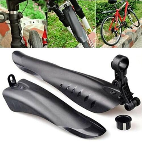 2 Pcs Swallow Tail MTB Parts Bicycle Mudguard Wings Bike Fenders Front Rear Bicycle Accessories