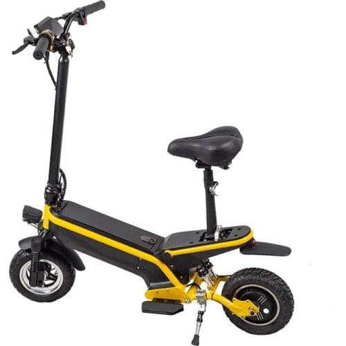 2020 New design 10inch vacuum tire removable battery electric scooter 500W