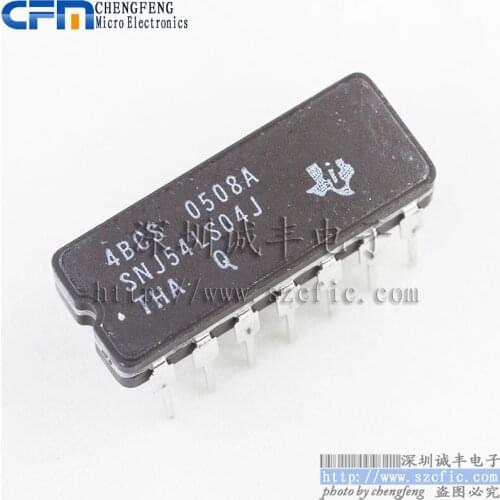 5pieces SNJ54LS04J CDIP