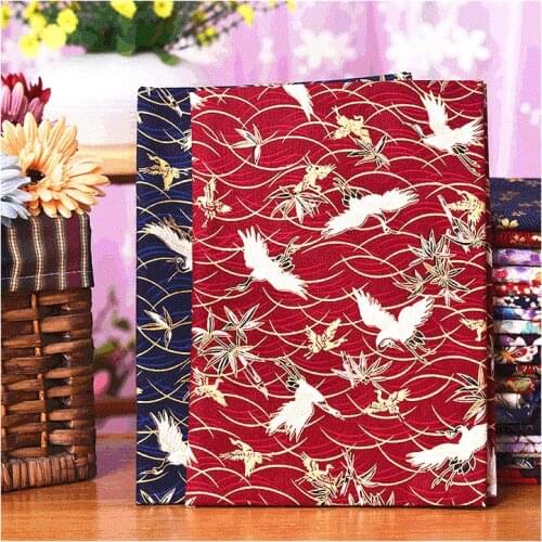 50*150CM Bronzing 100% Cotton Printed Fabric High-end Fabrics Japanese Kimono Fabrics Clothes Bags Curtain Tablecloth Decoration