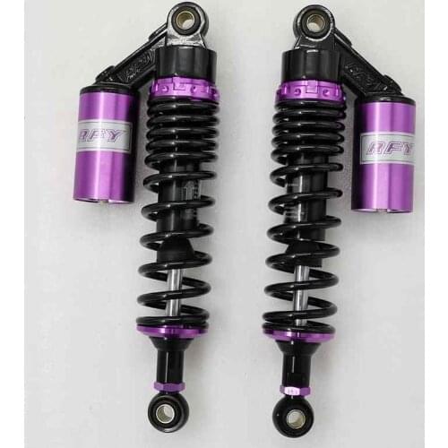7mm spring Universal 320mm /330mm/340mm/350mm/360mm Motorcycle Shock Absorber for HONDA YAMAHA SUZUKI KAWASAKI purple black gold