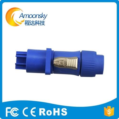 Plug Aviation Power For Led Screen Display Power Cable And Stage Light Power Audio Plug Connector Adapter Stage Lighting 20A