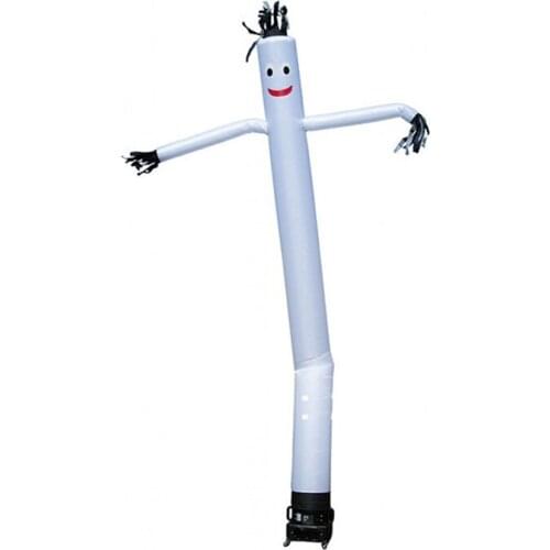 Free Shipping White Color Inflatable Dancing Man 20ft 5m/6m Inflatable Air Dancer Car Wash Sky Dancer With Blower