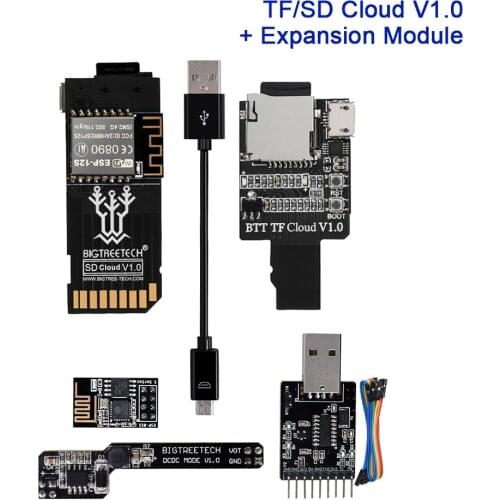 BIGTREETECH TF Cloud SD Cloud V1.0 Wireless Transmitter WIFI DCDC Module 3D Printer Parts TMC2209 SKR V1.4 Turbo MINI E3 TFT35