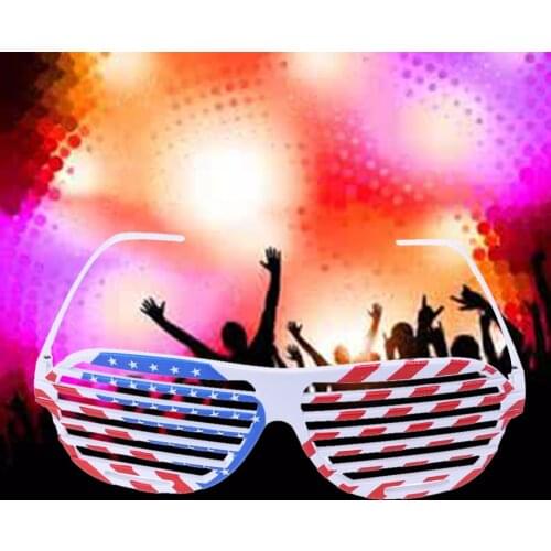 Support custom USA/England flag shutter glasses,dance party glasses, Shutter Glasses for Rave Party Bars party favors gifts
