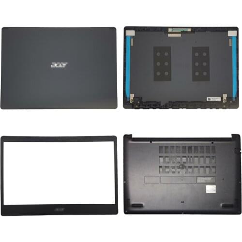 New Top Back Case For Acer Aspire A514-52 A514-52G LCD Back Cover/Front Bezel/Bottom Case Rear Housing Cover Black