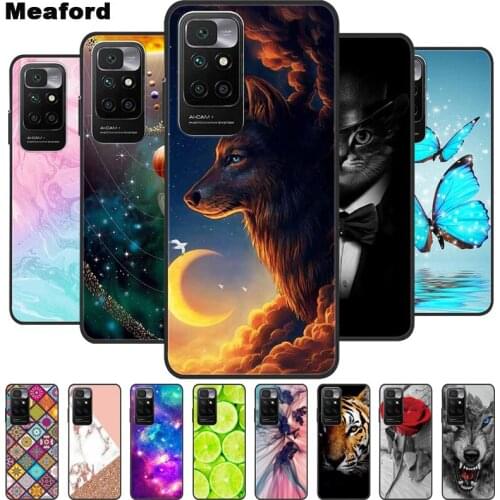 For Xiaomi Redmi 10 Case Silicon Back Cover Phone Case For Xiaomi Redmi 10 Global Version Soft Case Redmi10 6.5 inch 2021 Coque