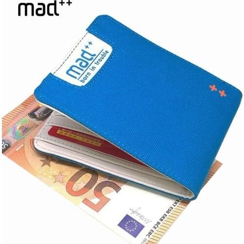 Men Women Casual Canvas Zippered Coin Wallet Purse Short Bifold Wallets For Teens Student Simple Fancy Unique With SD Card Case