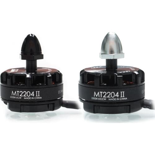 Emax Cooling MT2204 II KV2300 Brushless Motor for RC 250 Mini Quadcopter One Pair (one positive&one reverse)