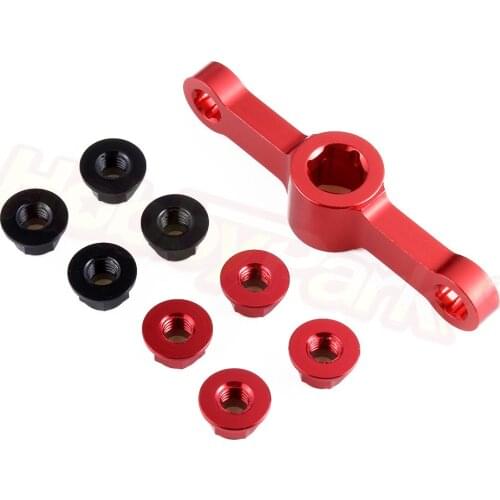 M5 Lock Nuts CW CCW Props Adapter Nylon with Motor Bullet Cap Quick Release Wrench Driver Tool RC Quadcopter FPV Drone Parts