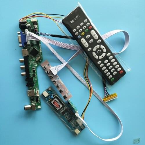 Kit For M190A1-L0F/L0G/L0J 1440x900 Controller Board Panel LED LVDS Screen VGA AV TV HDMI Display 2 lamps Monitor Audio USB LCD