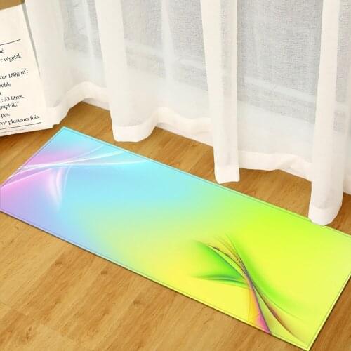 Modern Printed Kitchen Carpet Soft Living Room Bedroom Decor Rug Kids Room Play Mat Bedside Floor Mats Entrance Door Foot Rugs