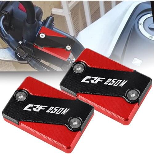 For Honda CRF250M CRF250 L/M 2012 2013 2014 2015 2016 2017 2018 Motorcycle High quality Front Brake Fluid Feservoir Cap Covers