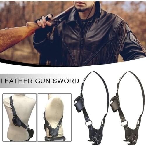 Medieval Genuine Leather Sword Belt Baldric Sword Frog Hanger Fencing Sport Accessories Retro Fencing Accessories