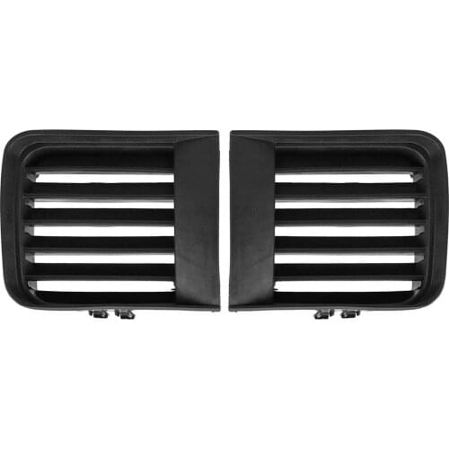 For Nissan Car Grille Grill Cover Lower Front Bumper Fog Light Lamp Finishing Grilles Cover for Nissan Pathfinder R50 1999-2004