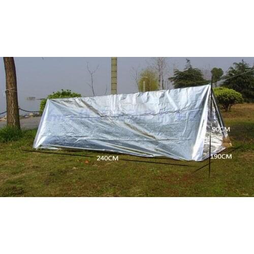 Foldable Emergency Camping Shelter Tent Outdoor Survival Warm Sleeping