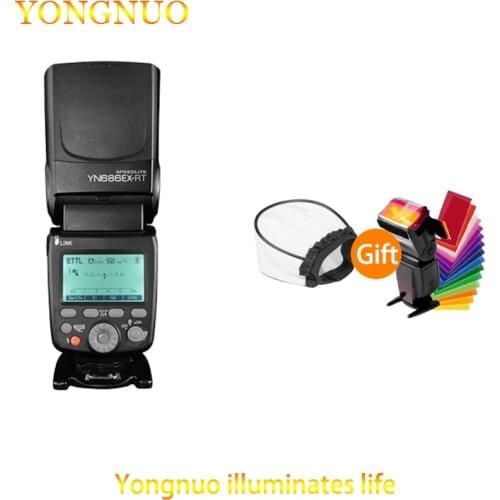 Yongnuo YN686EX-RT 2000mAh Li-ion Battery Speedlite GN60 2.4G Wireless HSS 1/8000s TTL/M/MULTI Flash Light YN686 for Canon DSLR