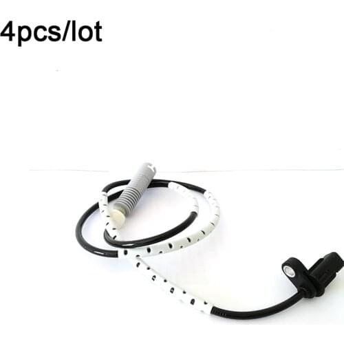 4 pieces x 34526870075 & 34526870076 FR FL RR RL ABS Wheel Speed Sensor For BMW 328i 128i