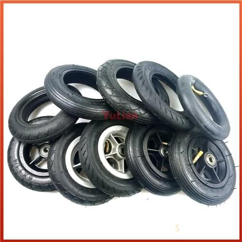 6x1 1/4 tyre 6 Inch Pneumatic Tire Motorcycle 150MM Scooter Inflation Wheel With Hub With Inner Tube Electric Scoot