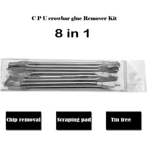 8-in-1 IC Chip Repair And Removal Tool Kits For Mobile Phone Tablet Notebook LCD Chip CPU Separation And Glue Removal Knife