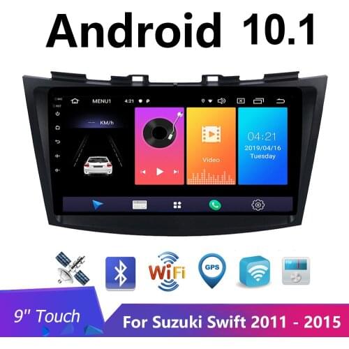 Android 10.1 car radio For Suzuki Swift 2011-2015 car dvd multimedia gps navigation system stereo navi OBD SWC DVR USB