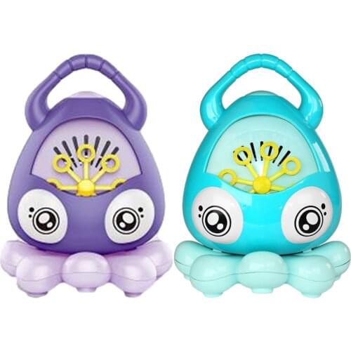 Automatic Bubble Machine Guns Soap Bubble Blower Automatic Octopus Bubble Blower Kids Bubble Maker Juguetes Brinquedos Toy