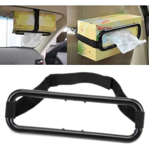 Car Sun Visor Tissue Box Holder Paper Napkin Seats Back Bracket Car Tissue Holder Car Interior General Car Accessories